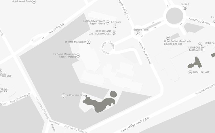 Plan Hôtel Es Saddi