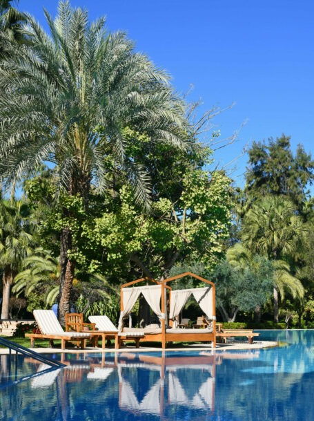 Piscine et détente au Palace Es Saadi
