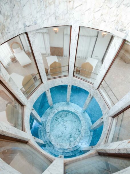 Spa du Palace Es Saadi vue en hauteur