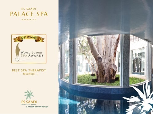 Récompense du meilleur spa au monde en 2021 par Luxury Spa Awards
