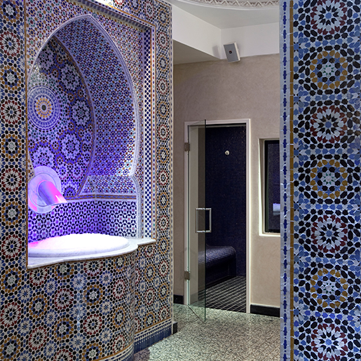 Oriental Thermae douche expérience à Marrakech