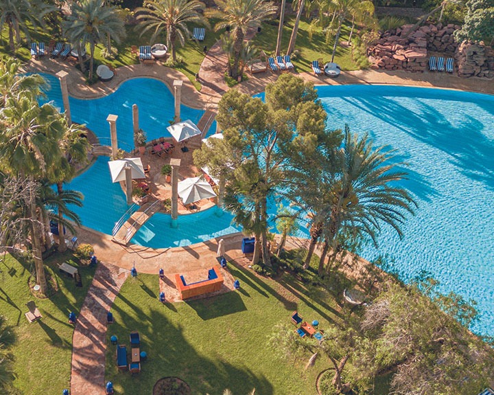 Le parc Es Saadi Marrakech