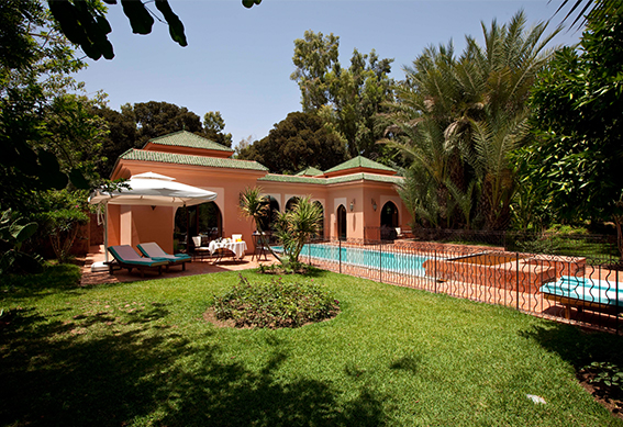 villa andalouse jardin marrakech