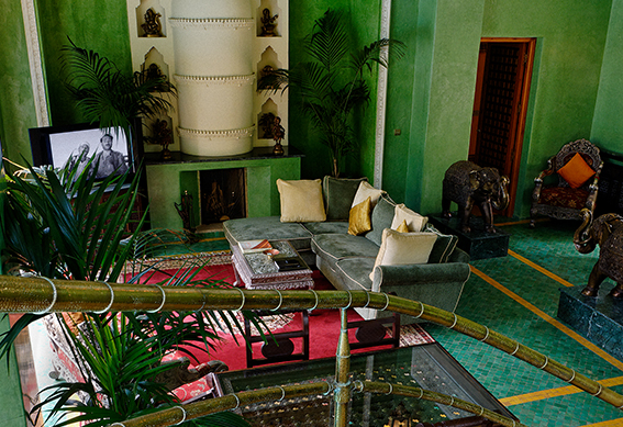 villa maharadja salon marrakech